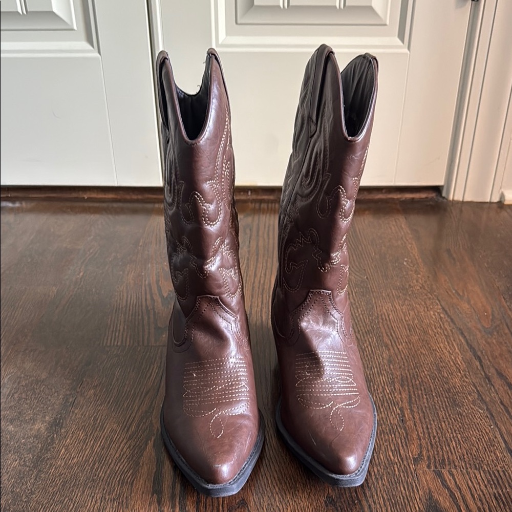 Women’s Brown Cowboy Boots